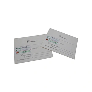 Customizable Business Cards with Different Logos and Sizes