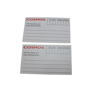 Customizable Business Cards with Different Logos and Sizes