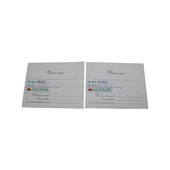 Customizable Business Cards with Different Logos and Sizes